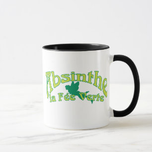 Caneca Absinthe Text La Fee Verte
