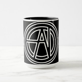 Caneca Absolüt Nürv Preto e Branco