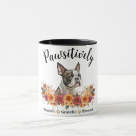 Caneca Absolutamente Grato Abençoado Cachorro Fofo