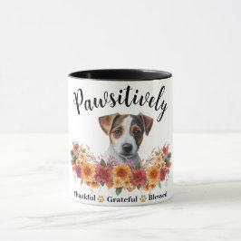 Caneca Absolutamente Grato Abençoado Cachorro Fofo