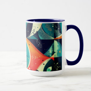 Caneca Abstração gráfica