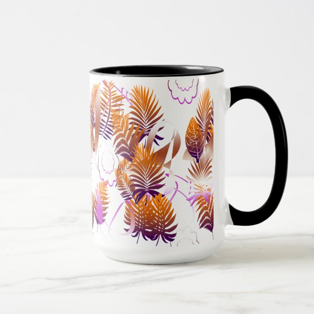 Caneca Abstract Autumnal Melancholy (Direita)