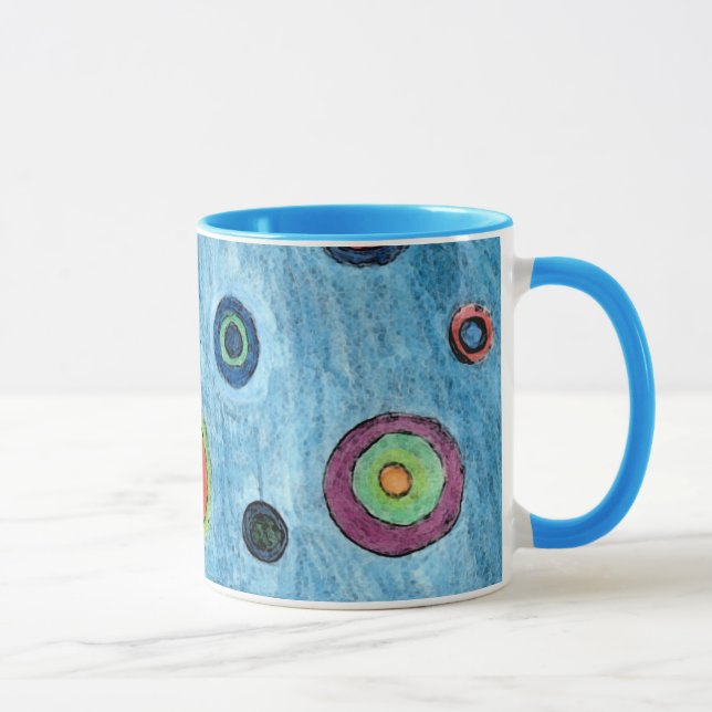 Caneca abstrata do divertimento (Direita)
