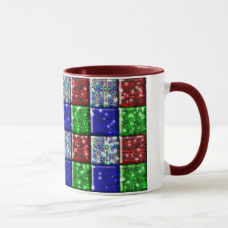 Caneca abstrata do Natal