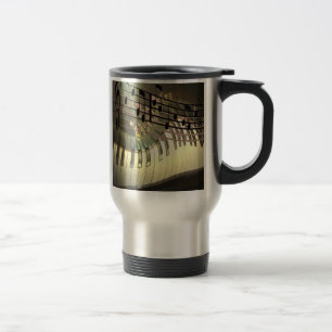Caneca abstrata do piano