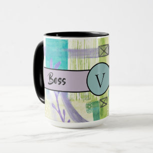 Caneca Abstrato 2 Ringer 15oz