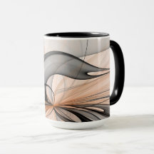 Abstrato Anthracite Cinza Siena Moderna Arte Fract