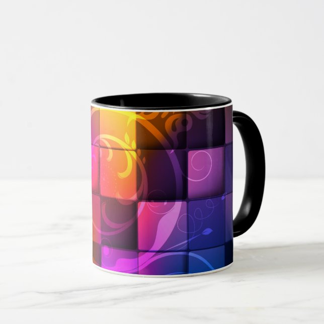 Caneca Abstrato Art 20.o Mug (Frente Esquerda)