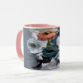 Caneca Abstrato Art Floral