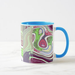 Caneca Abstrato Art Mug / Taça