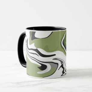 Caneca Abstrato da Natureza