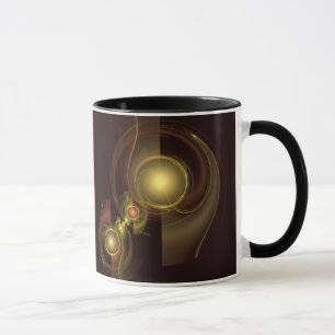 Caneca Abstrato de conexão íntima - Mug de café