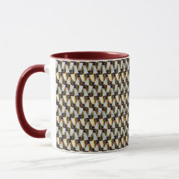 Caneca Abstrato digital standard design 1215 - Coffee Mug