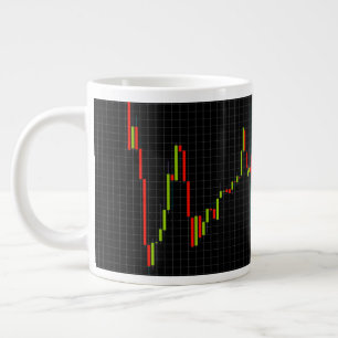 caneca abstrato financeira