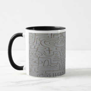 Caneca Abstrato Grafite Mug