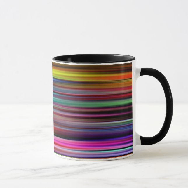Caneca Abstrato Linhas Mug (Direita)