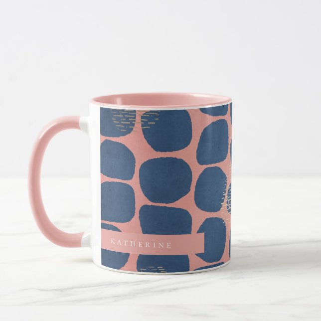 Caneca Abstrato Modish Patteray Coffee Mug (Esquerda)