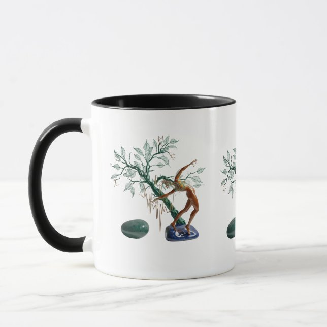 Caneca Abstrato Natureza e Forma Humana | Combo Mug Artís (Esquerda)