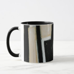 Caneca Abstrato preto e branco