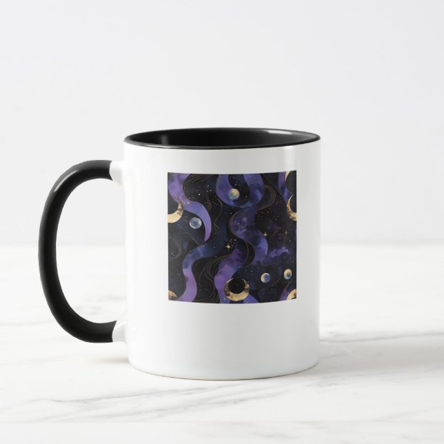 Caneca Abstrato Whimsigoth Pattern Classic (Esquerda)