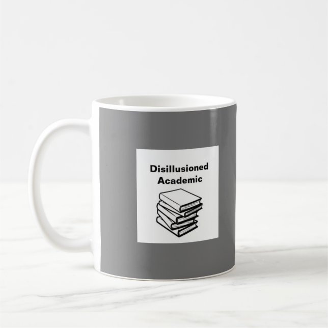 Caneca Acadêmica Idealista Desiludida (Esquerda)