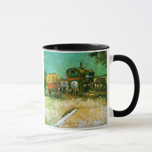 Caneca Acampamento dos ciganos Van Gogh de Belas Artes