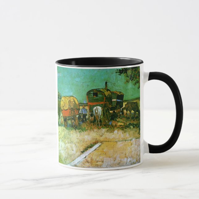 Caneca Acampamento dos ciganos Van Gogh de Belas Artes (Direita)