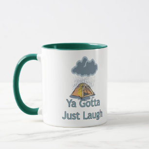 Caneca Acampamento na Chuva