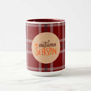 Caneca Ação de Graças,Script da Temporada de Outono,Xadre