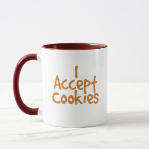 Caneca Aceito Cookies Mug