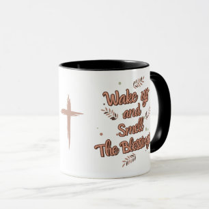 Caneca Acorde e Sinta as Bênçãos