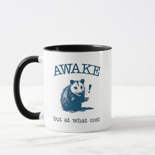 Caneca Acorde, mas em que costa Opposum Possum Retro