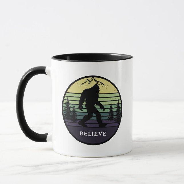 Caneca Acredite em Sasquatch Mug (Esquerda)