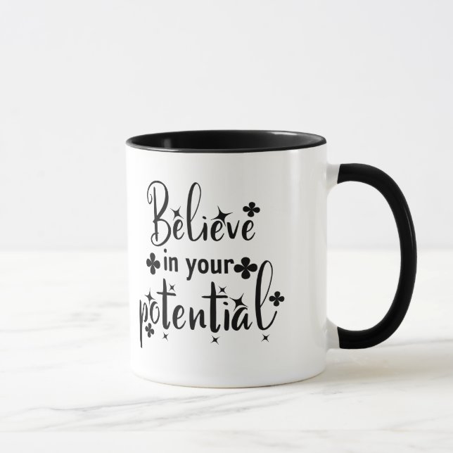 Caneca Acredite em seu potencial (Direita)