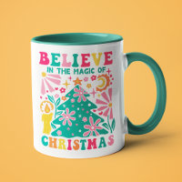 Acredite na Magia do Natal Retro Boho