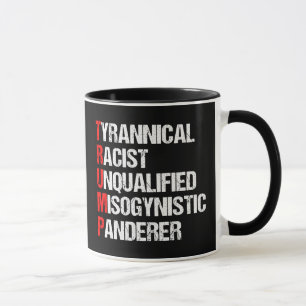 Caneca Acrônimo engraçado do anti trunfo