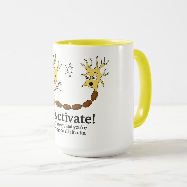 CANECA ACTIVATE! MUG (Frente Esquerda)