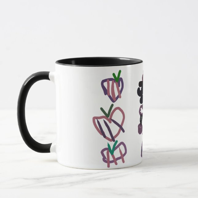 Caneca Açúcar ameixa quebra-nozes (Esquerda)