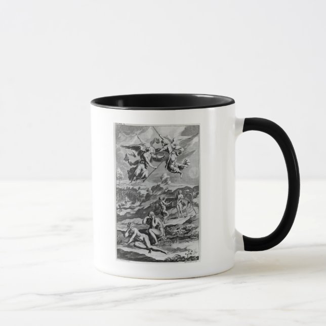 Caneca Adam e véspera após a queda (Direita)
