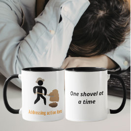 Caneca Addressing Action Items Mug