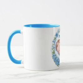 Caneca Adesivo de Chuvinha de Bebê Menino