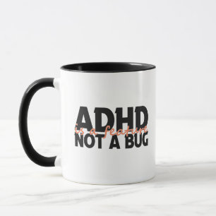 Caneca Adhd é um recurso que não é um presente neurodiver