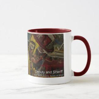 Caneca adjunto e xerife