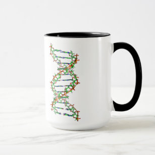 Caneca ADN - ciência/cientista/biologia