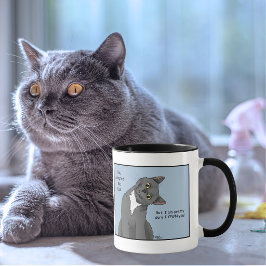 Caneca Adoção de Mãe de Gato