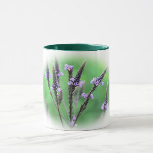 Caneca Adorável Flor Vervain Personalizado