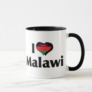 Caneca Adoro Bandeira Malauí