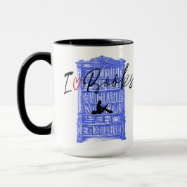 Caneca Adoro Livros Café Mug