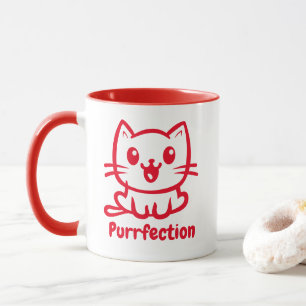 Caneca Adquirência, Gato De Anime Muito Bonito