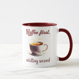 Caneca Adultando café